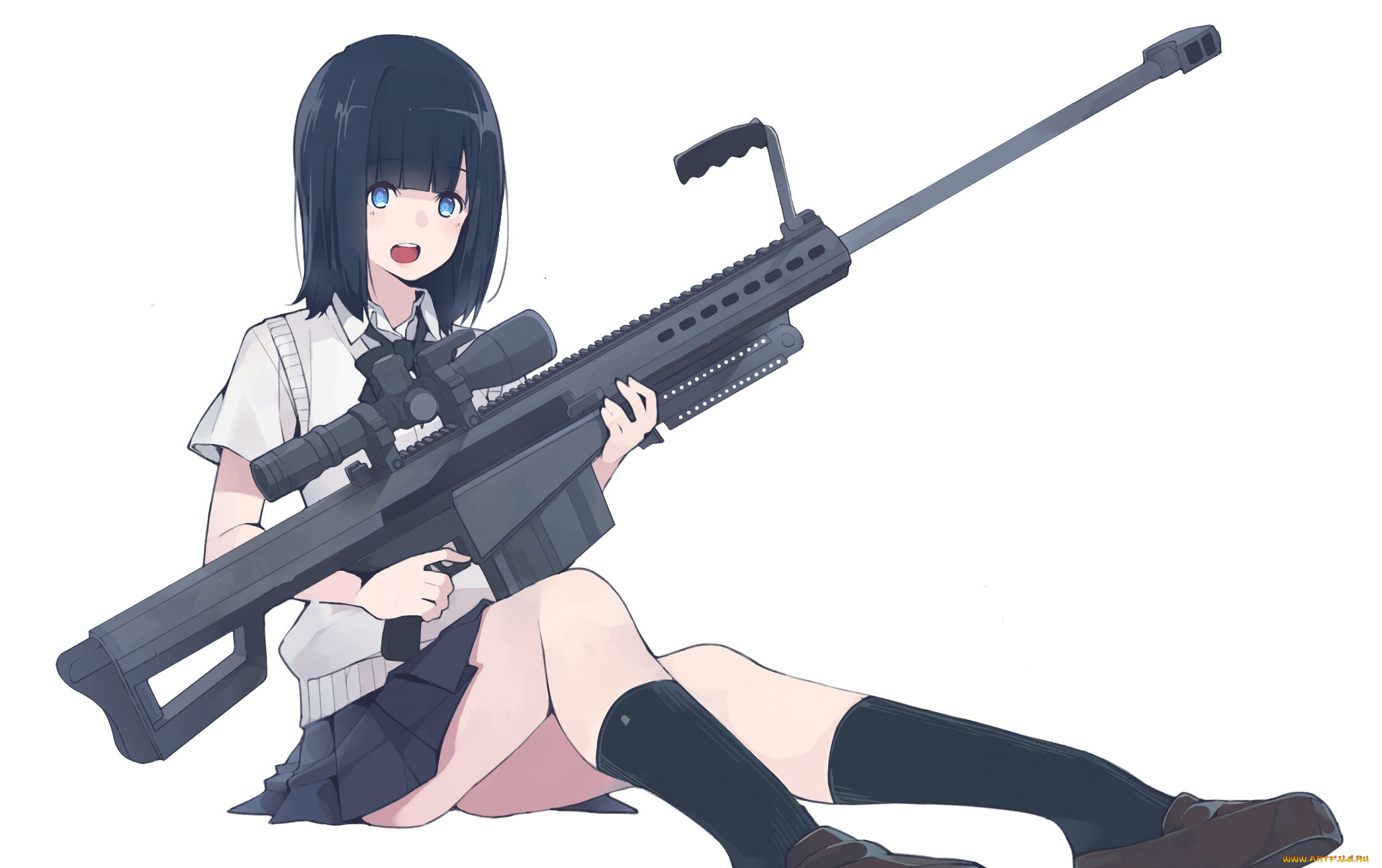 Barrett m82 аниме